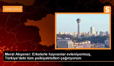 Meral Akşener: Erkelerle hayvanlar evleniyormuş, Türkiye’deki tüm psikiyatristleri çağırıyorum